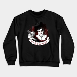 Mrs. Lovett (Sweeney Todd) Crewneck Sweatshirt